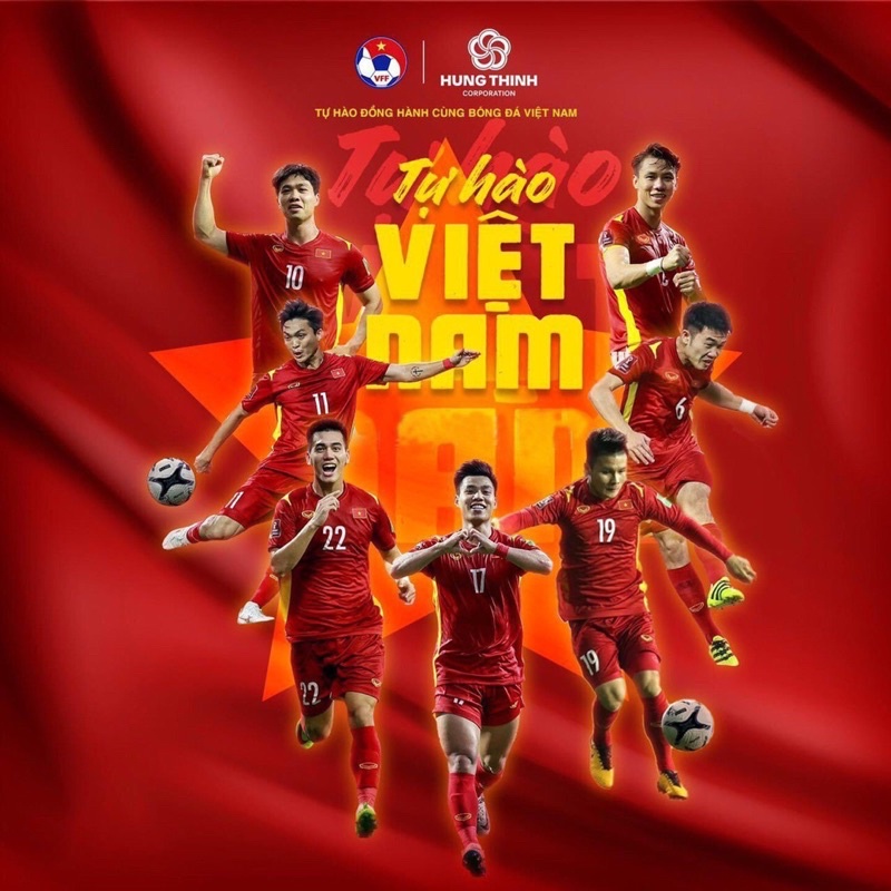 tranh ảnh treo đội tuyển bóng đa Việt Nam 3-6 tấm khác nhau / ảnh poster cầu thử bóng đá Việt Nam | Shopee Việt Nam