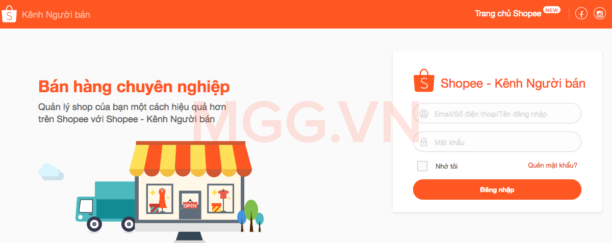 Hướng dẫn cách đăng ký bán hàng trên Shopee chi tiết cho người mới tham gia  [cập nhật] - MGG.VN